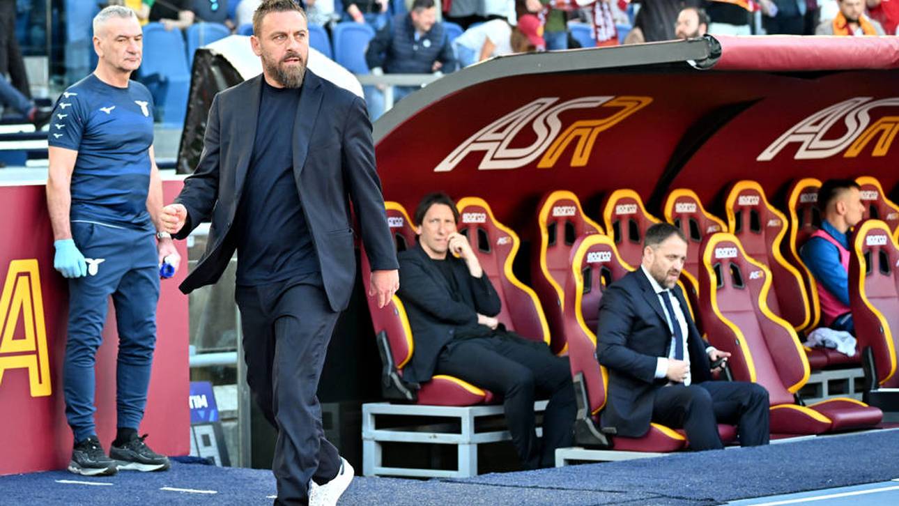 Daniele De Rossi beim 1:0-Sieg gegen Lazio