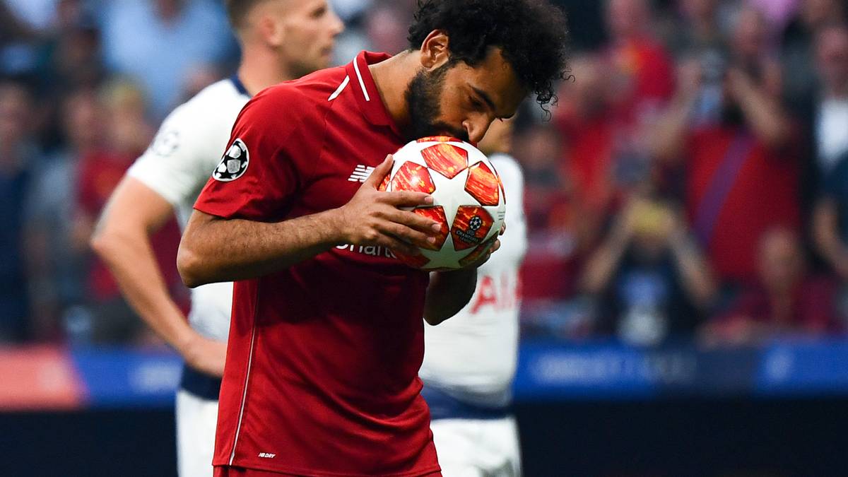 PLATZ 7 - MOHAMED SALAH (FC Liverpool): 5 Tore