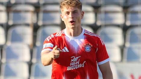 Anton Heinz erzielte jüngst einen Viererpack für Bayern II