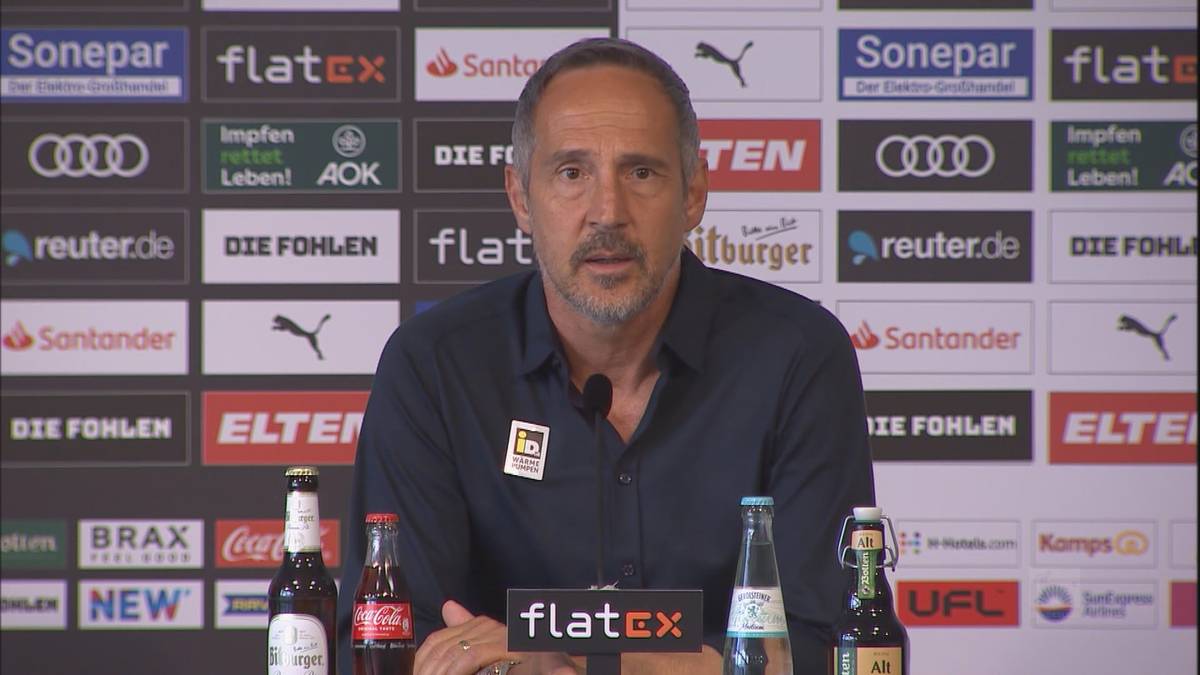 Adi Hütter verkündet nach dem letzten Spieltag der Saison seinen Abschied bei Borussia Mönchengladbach. Die Entscheidung sei einvernehmlich. 