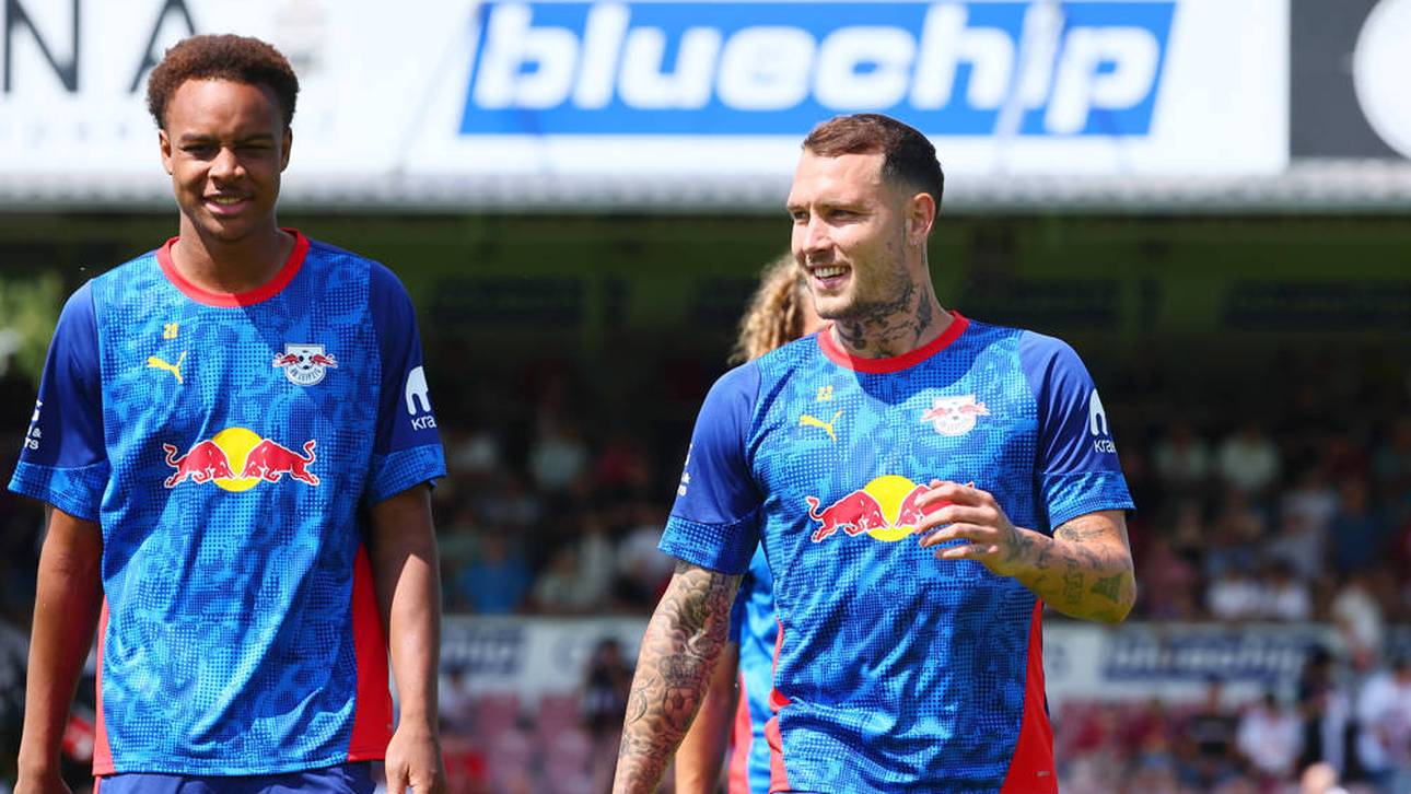 Assan Ouédraogo und David Raum spielen gemeinsam bei RB Leipzig