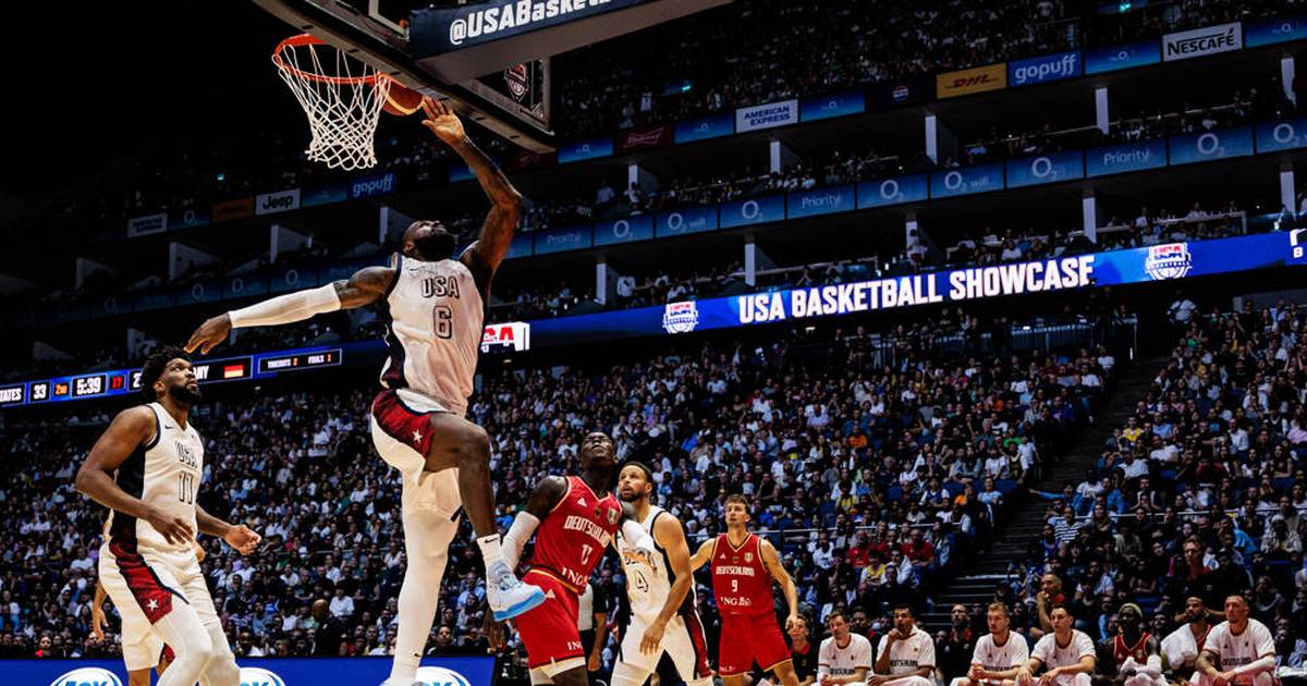 Spektakel pur! LeBron entscheidet Krimi gegen Deutschland