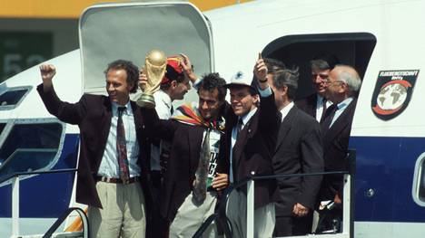 Deutschland holte 1990 den WM-Titel