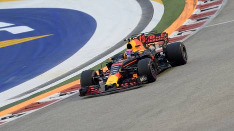 Formel 1: Max Verstappen im Red Bull in Singapur