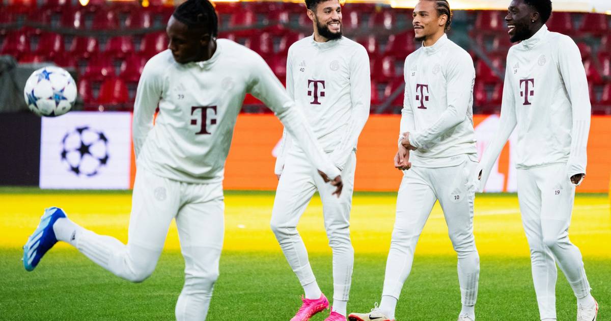 Gute Nachrichten F R Den Fc Bayern Mazraoui Und Gnabry Beim Abschlusstraining Dabei