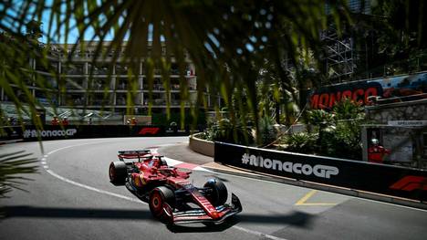 Charles Leclerc in Monaco auf der Pole
