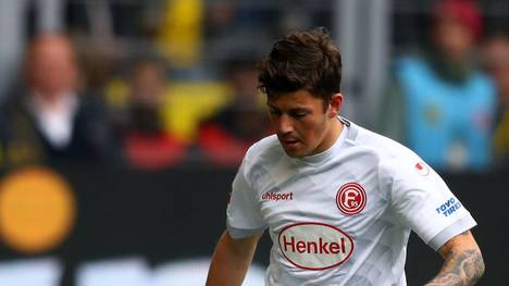 Dawid Kownacki hat sich gegen den SC Freiburg verletzt 