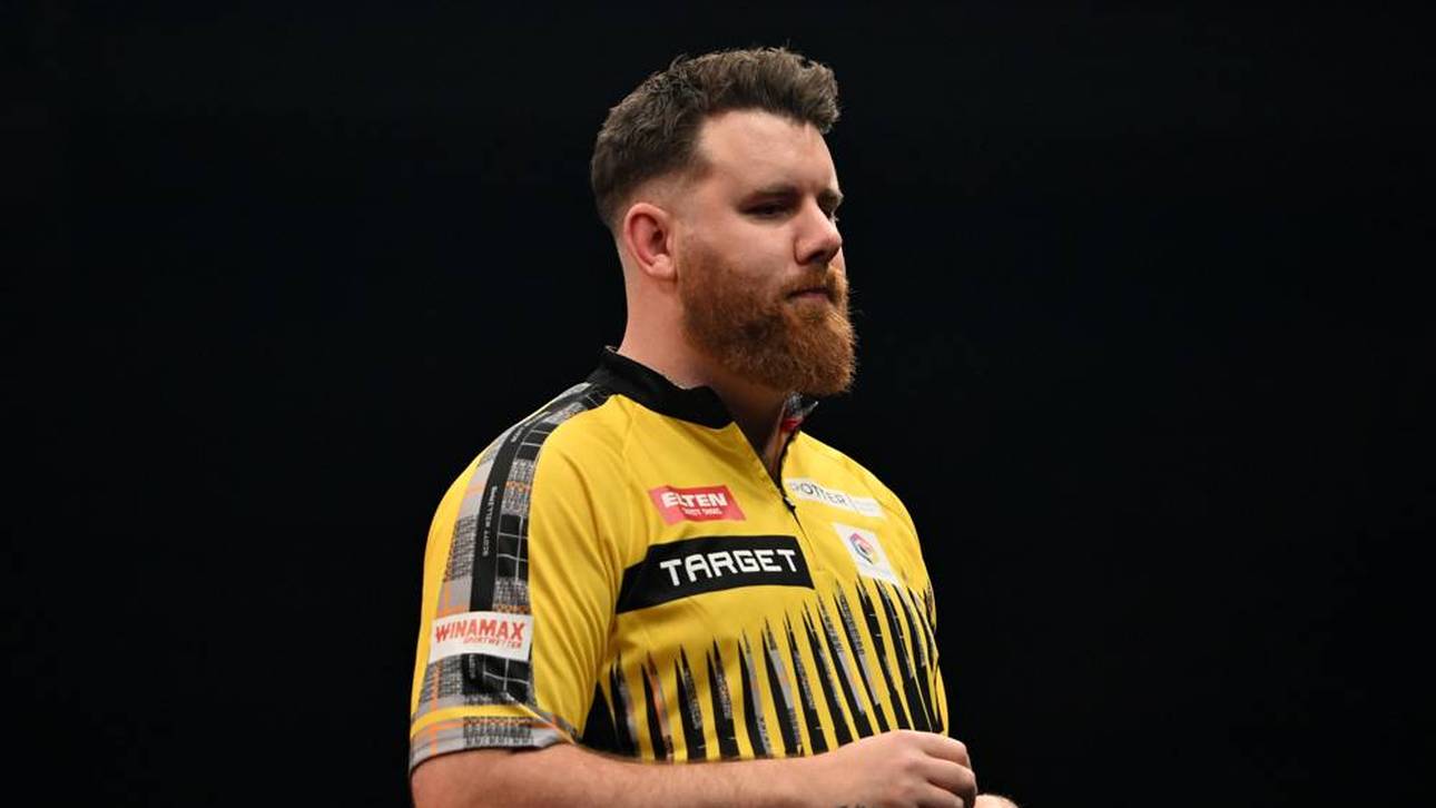 Darts-Profi mit kurioser Verletzung