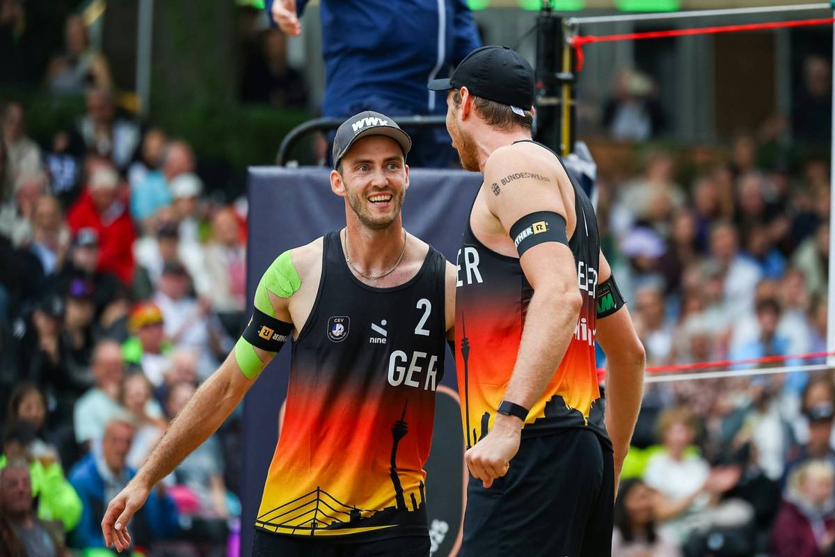 Zittersieg! Ehlers/Wickler im EM-Viertelfinale