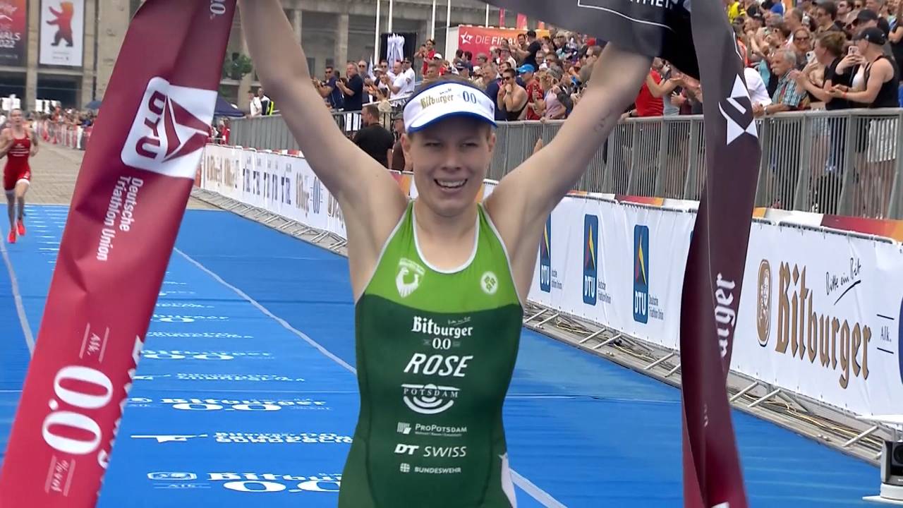 Deutsche Triathlon-Meisterschaft: Lasse Lührs Laura Lindemann siegen im Sprint