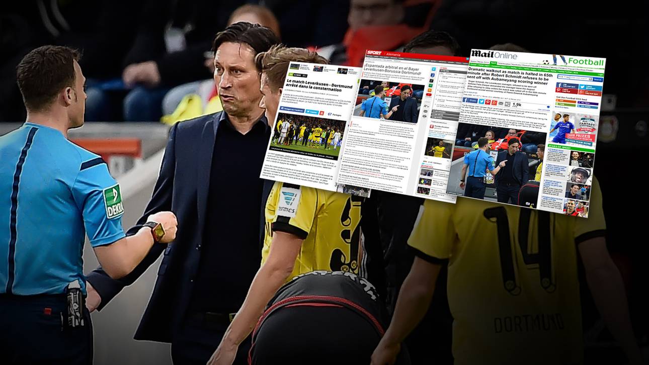 Schmidt-Eklat auch im Ausland Thema