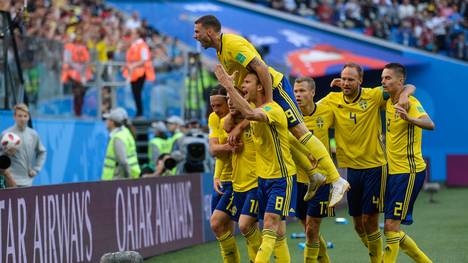WM 2018: Emil Forsberg schießt die Schweden ins Viertelfinale