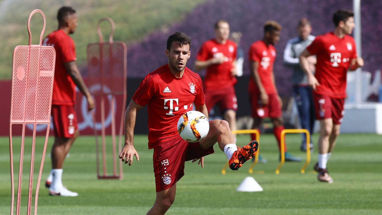 Bernat zurück im Mannschaftstraining