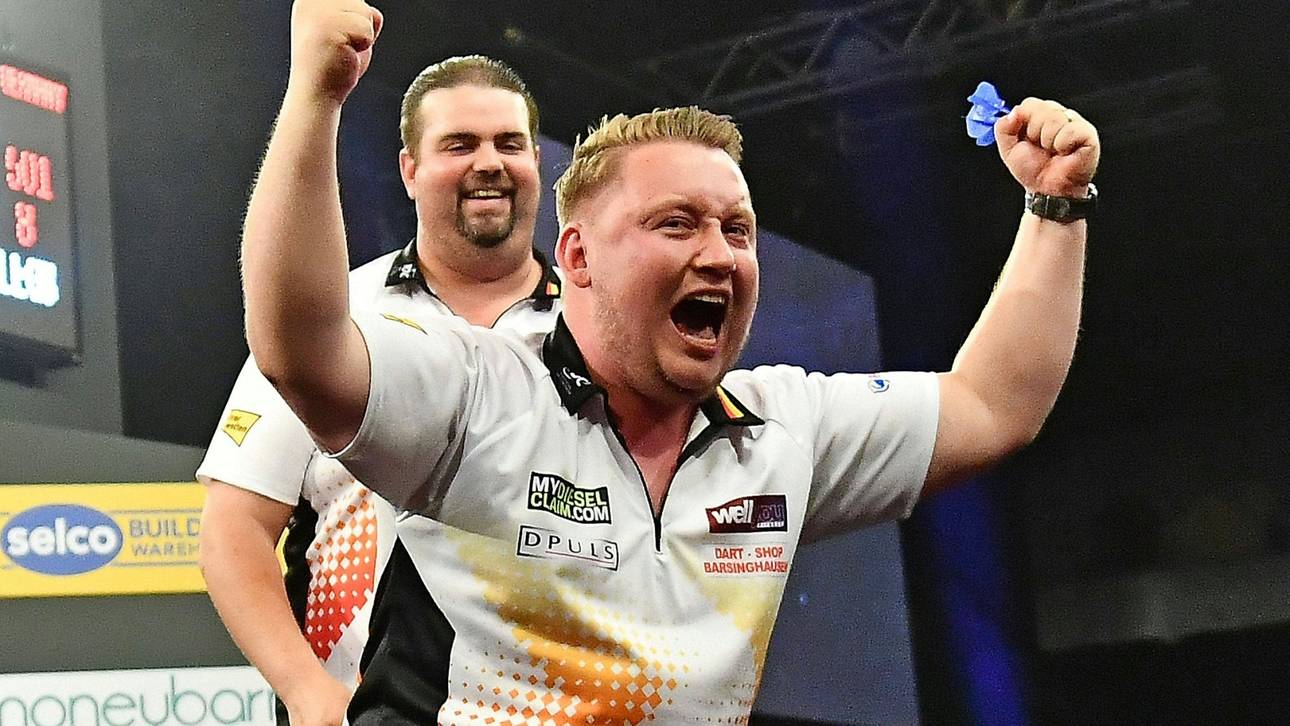 Team-WM: Darts-Profis Schindler und Clemens im Achtelfinale