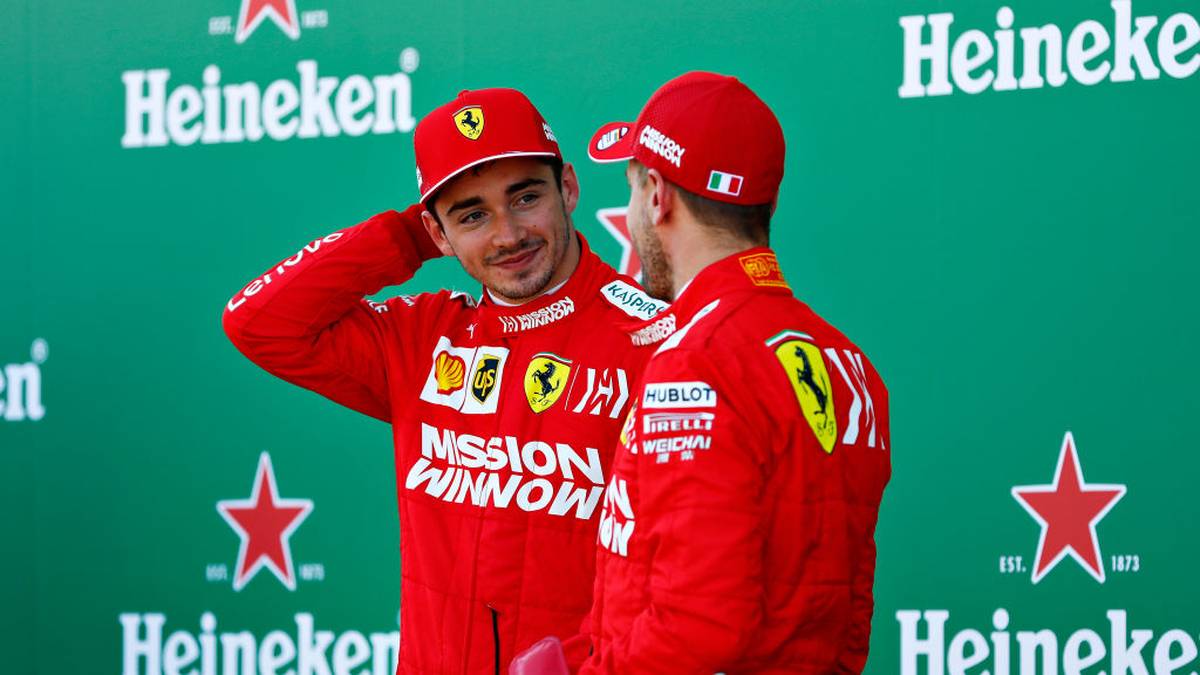 Charles Leclerc und Sebastian Vettel waren sich in der vergangenen Saison auf der Strecke nicht immer grün