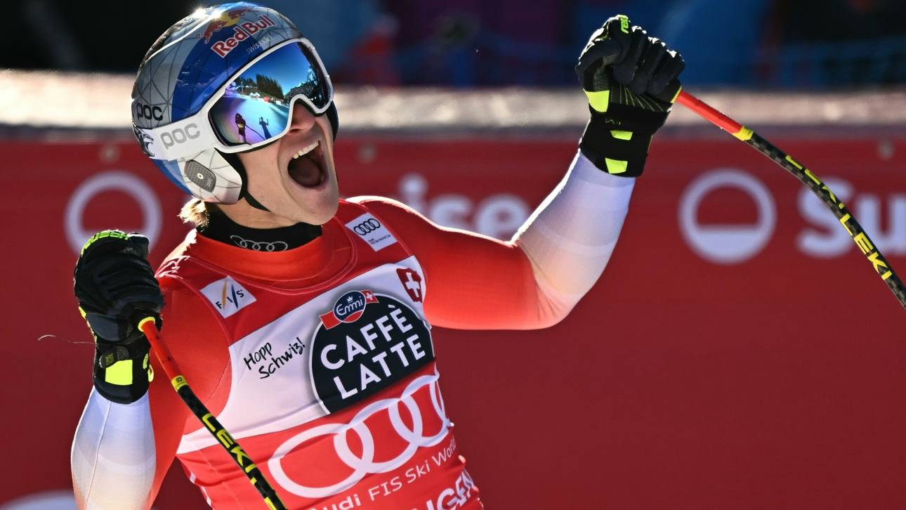 Lauberhorn bebt bei Odermatt-Sieg