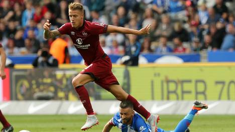 Nürnberg verlor das Hinspiel gegen Hertha mit 0:1