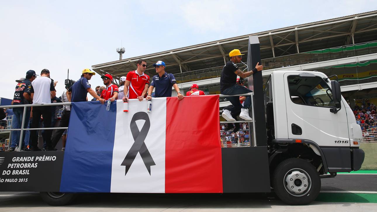 Formel 1 gedenkt Opfern von Paris