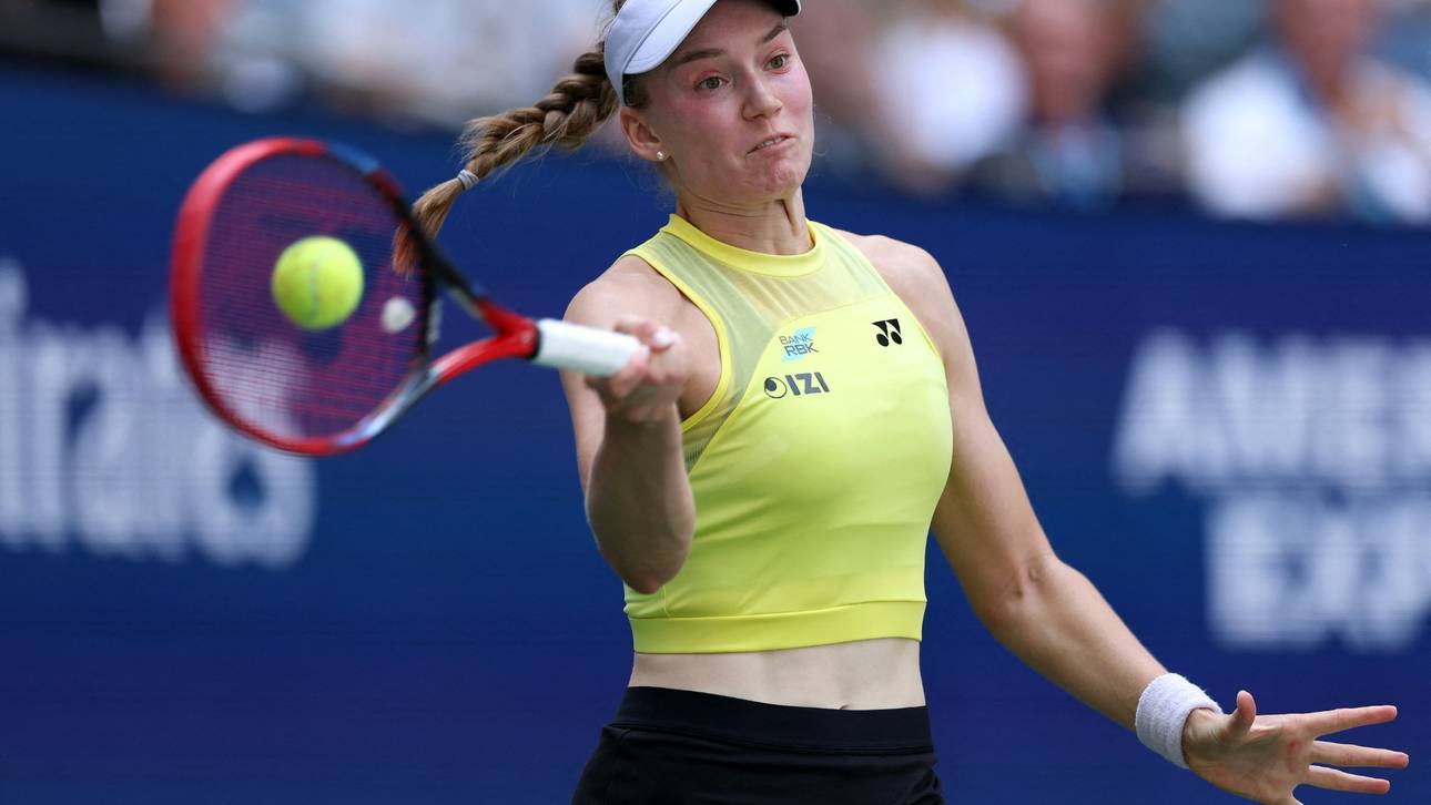Neue Nummer 1 der Welt: Rybakina im US-Open-Halbfinale