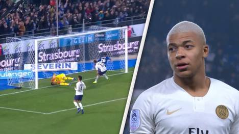 Erneut kein Sieg: Paris Saint-Germain lässt nach dem Unentschieden am Wochenende wieder Punkte liegen. In Straßburg hat die Tuchel-Elf am Ende sogar Abseits-Glück.