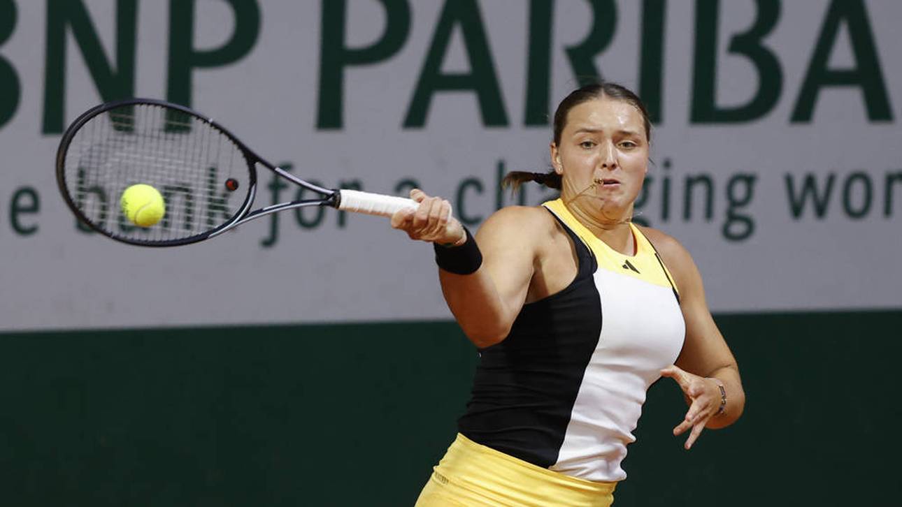 Jule Niemeier vergab eine große Chance auf die zweite Runde bei den French Open
