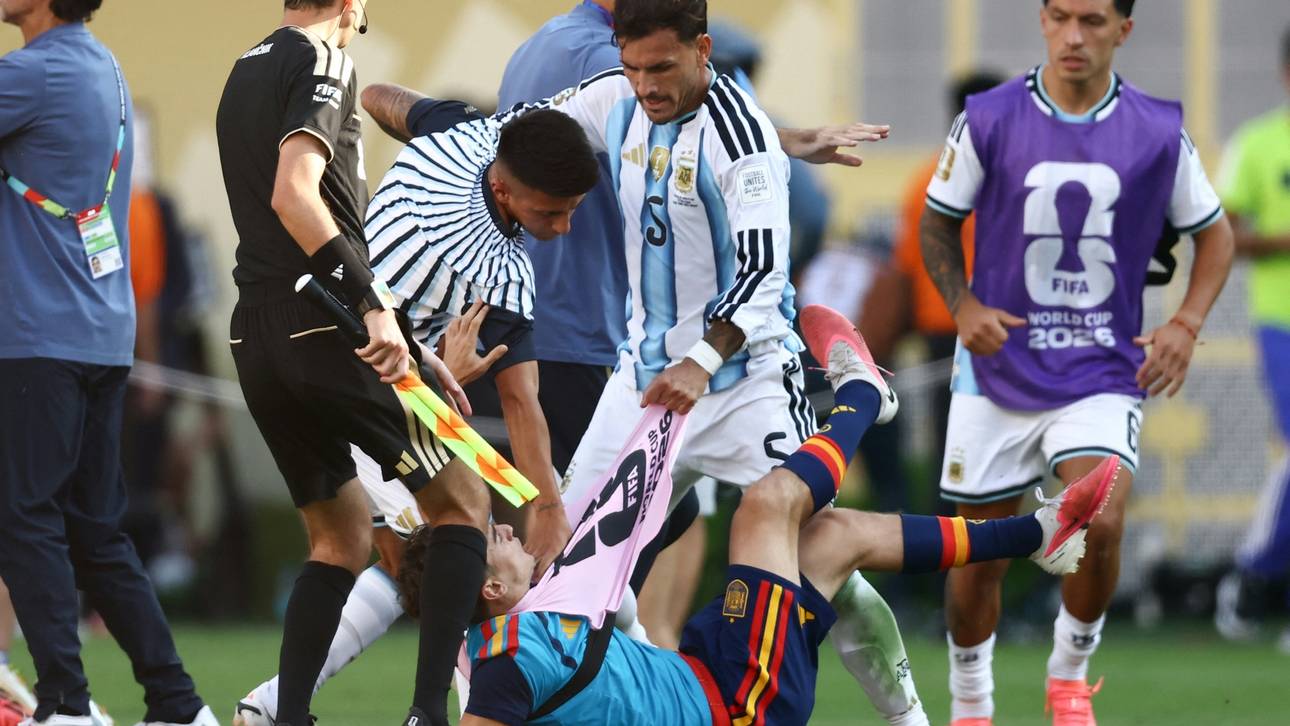 Tumulte nach WM-Finale: Zehn Spiele Sperre für Paredes