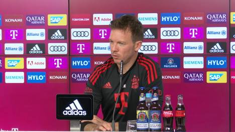 Julian Nagelsmann spricht über einen möglichen Ausfall von Lionel Messi gegen den FC Bayern München.