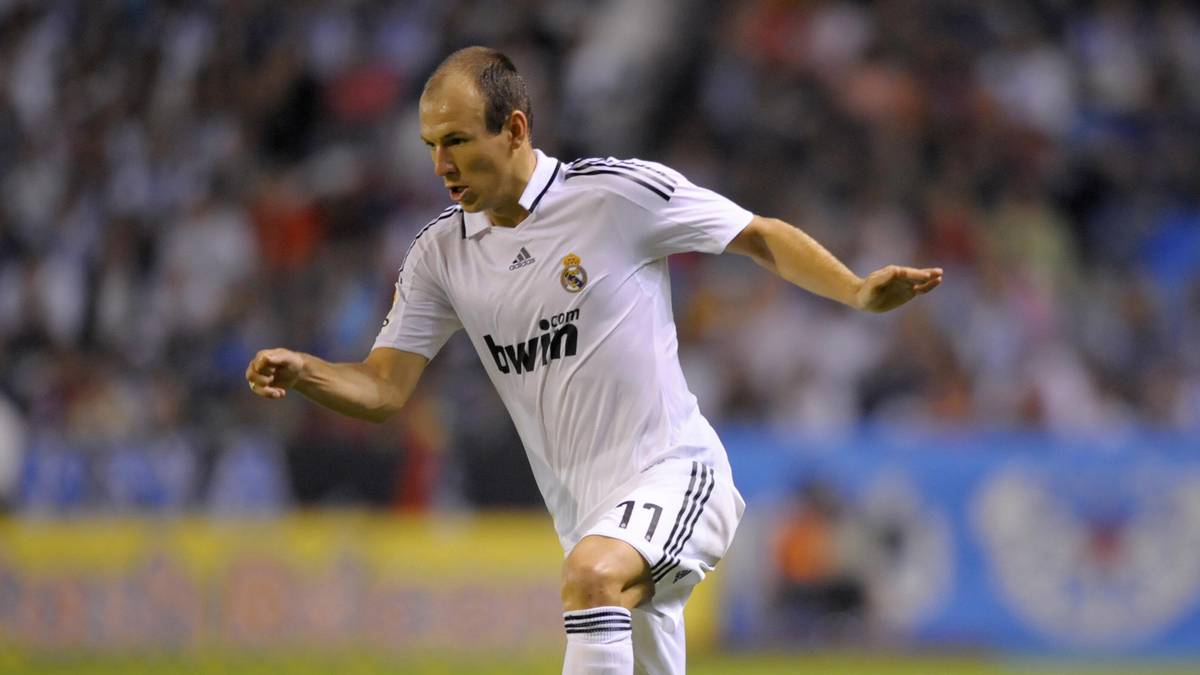 Der Niederländer spielte zwischen 2007 und 2009 im Dress von Real Madrid