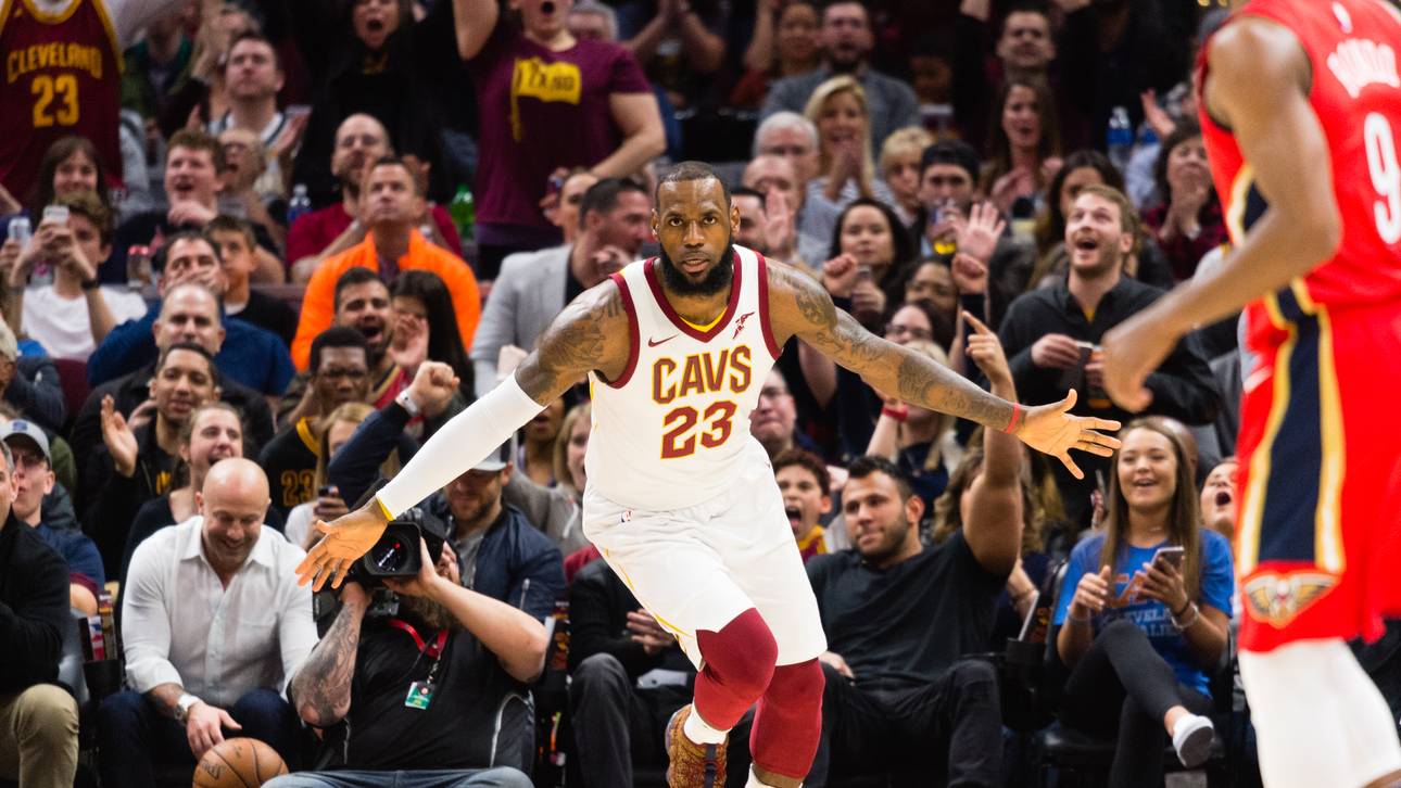 LeBron hängt Air Jordan ab