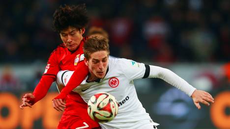 Bastian Oczipka (r.) spielt seit 2012 für Eintracht Frankfurt