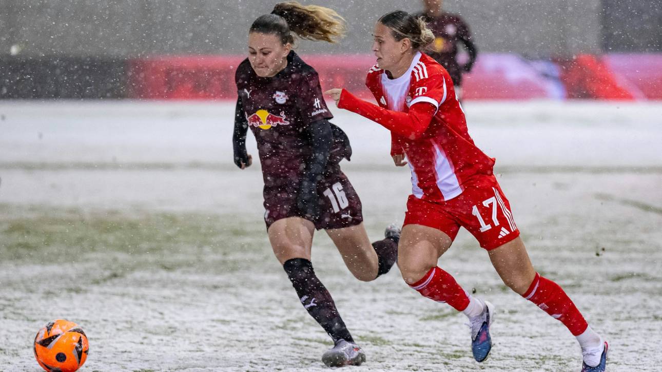Bayern-Frauen siegen im Schnee-Chaos