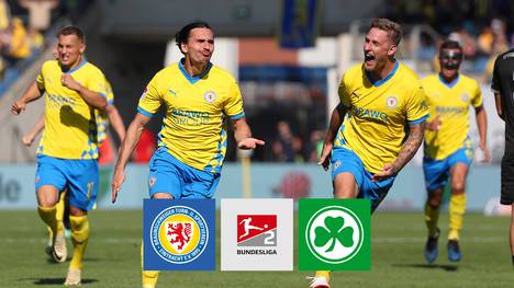 Eintracht Braunschweig fährt mit einem 2:0-Sieg gegen Fürth den ersten Saisonsieg ein. Rayan Philippe wird mit seinem Doppelpack zum Matchwinner. 