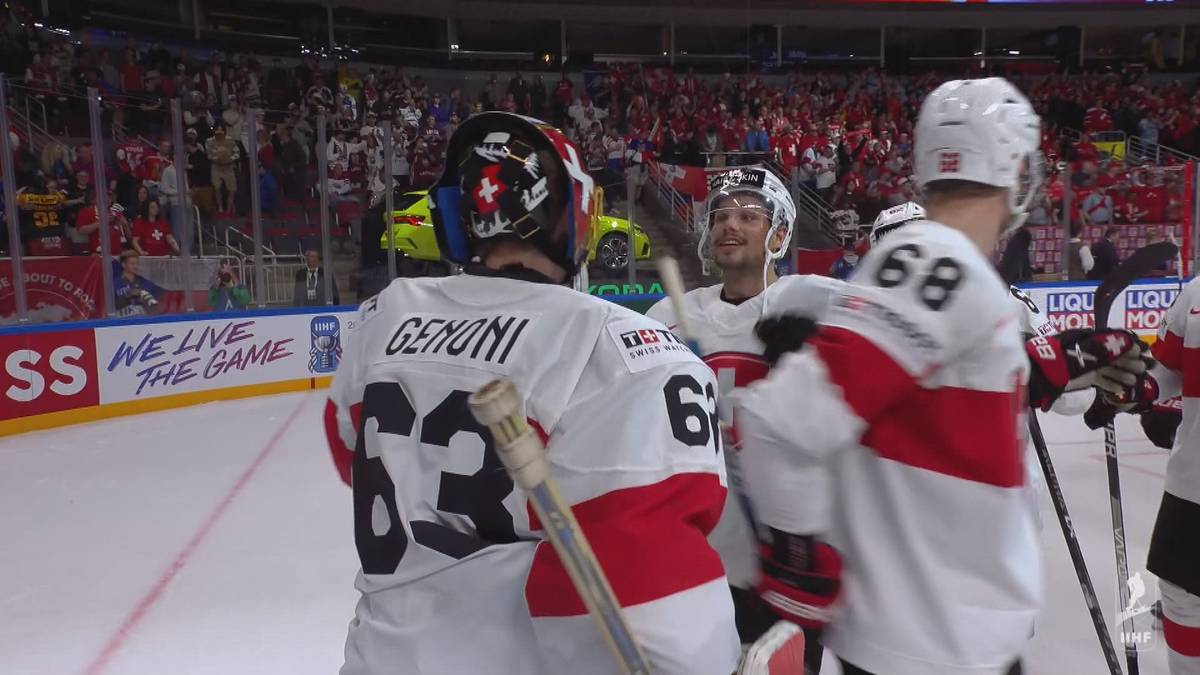 Kanada und die Schweiz liefern sich ein packendes Topspiel bei der Eishockey-WM. Eine starke Einzelaktion von NHL-Star Nico Hischier leitet die Wende zugunsten der Eidgenossen ein.
