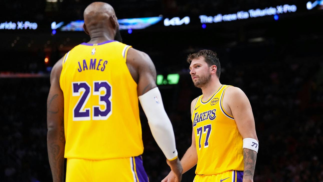 Doncic zaubert bei LeBron-Meilenstein