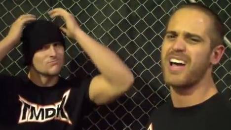 Künftig für die WWE im Ring aktiv: Shane Heist (l.) und Mikey Nicholls alias TMDK