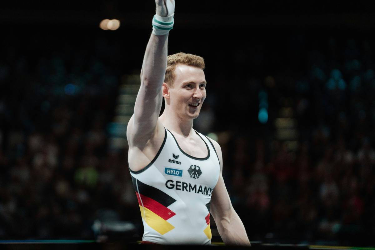 Turn-EM: Dunkel holt Gold am Barren