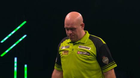 Das wars für Michael van Gerwen. Damon Heta sich sich gegen den Champion durch und wirft ihn aus dem Turnier. 