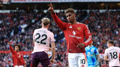 Marcus Rashford soll angeblich das Interesse des FC Bayern geweckt haben