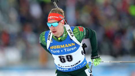 Johannes Kühn ist der beste Deutsche beim Weltcup in Hochfilzen
