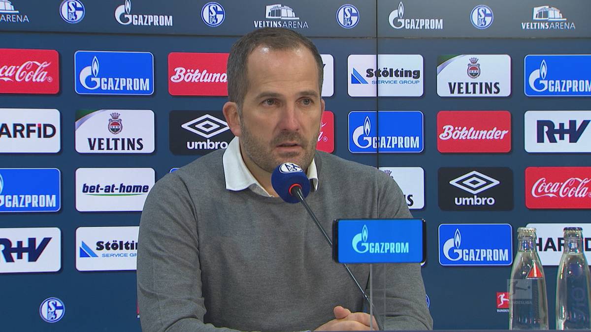 Manuel Baum zeigt sich enttäuscht und sauer nach Niederlage von Schalke 04