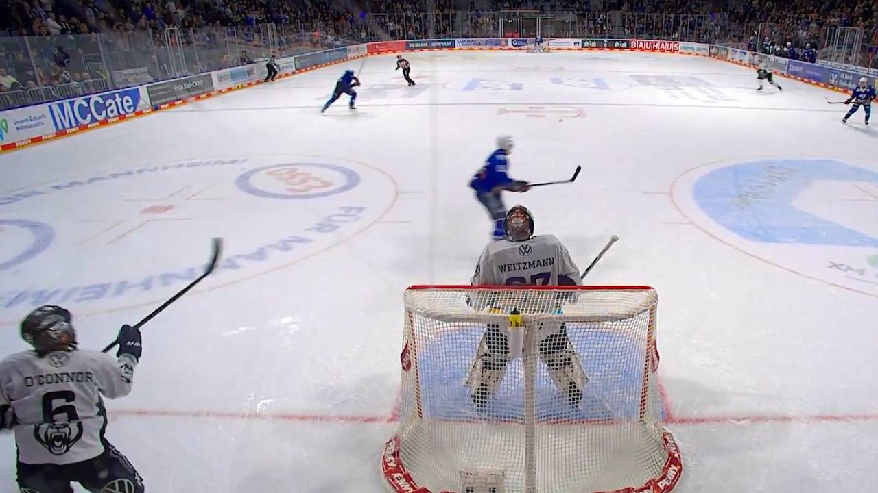 Adler Mannheim - Grizzlys Wolfsburg (Highlights)