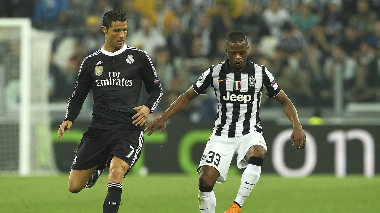 So irre begrüßt Evra CR7 bei Juve