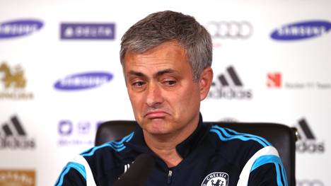 FC Chelsea Pressekonferenz Jose Mourinho Trainer
