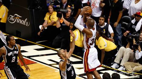 Ray Allens Dreier schockte die Spurs in Spiel 6 der NBA-Finals 2013