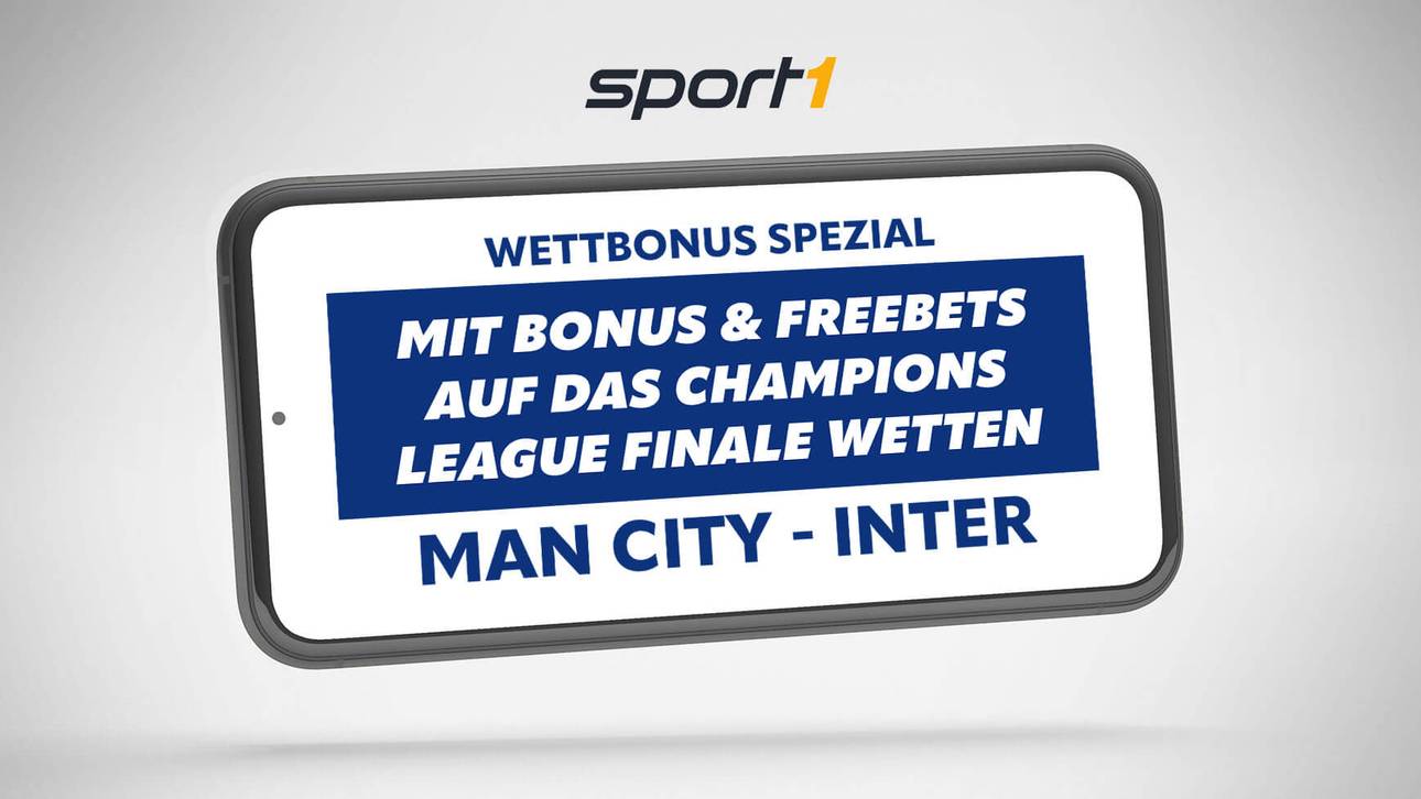 Man City – Inter: Boni & Freebets für Champions League Finale Wette