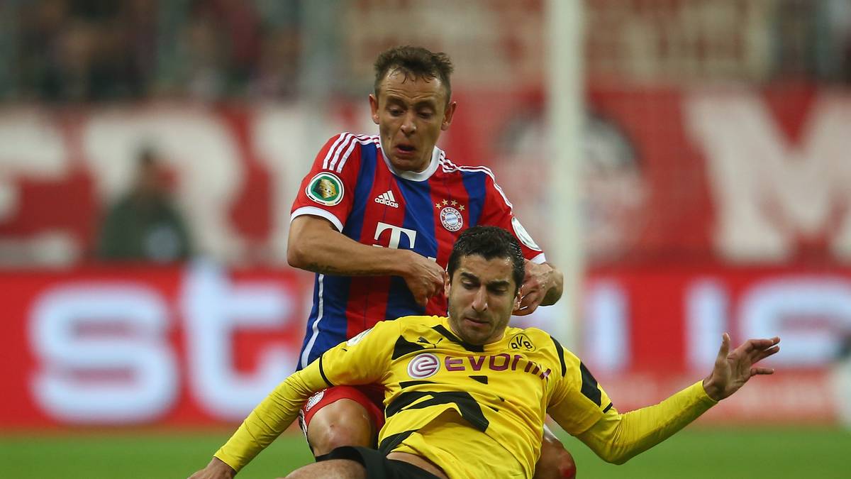 PLATZ 4 - DFB-Pokal 2014/15, Halbfinale: Im DFB-Pokal-Halbfinale tritt Dortmund in München an. Beide Teams liefern sich einen packenden Kampf über 120 Minuten. Nach Toren von Lewandowski und Aubameyang geht es ins Elfmeterschießen...