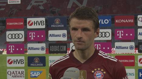 Beim Spiel gegen den 1.FC Köln wurde Leroy Sané immer wieder von den eigenen Zuschauern ausgepfiffen. Nach dem Spiel nimmt ihn Teamkollege Thomas Müller in Schutz.