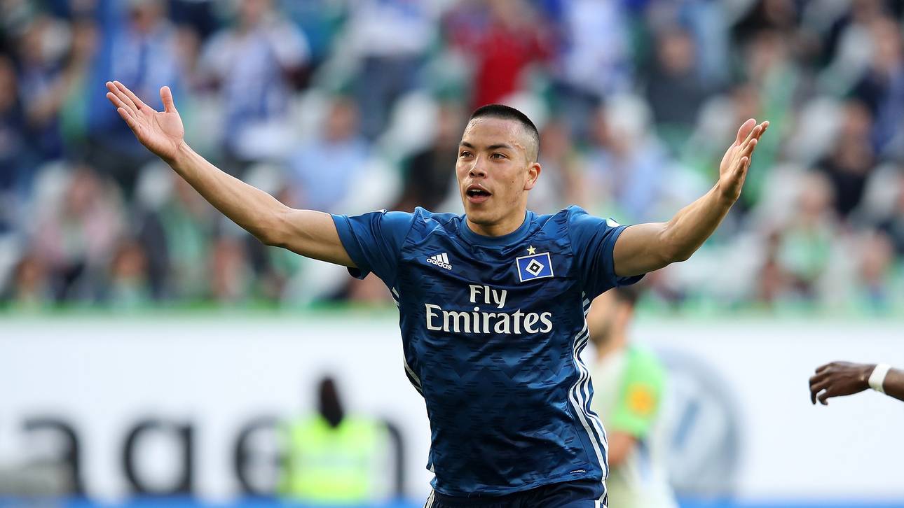 HSV mit Wood und Holtby