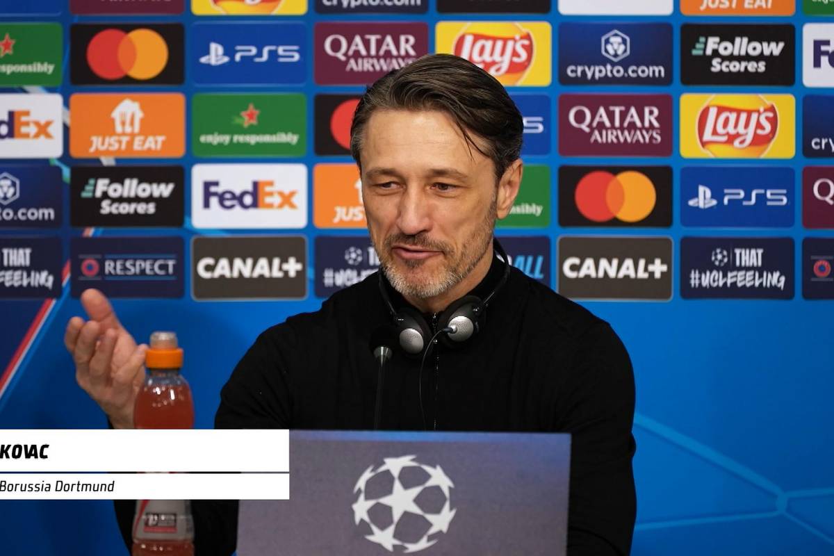 Befreiungsschlag für Niko Kovac. Nach der Niederlage am Wochenende zieht der BVB ins Viertelfinale der Champions League. Der Trainer ist dabei aber sichtlich mitgenommen, wie er selbst erklärt.