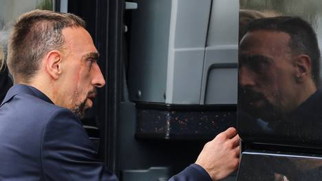 Franck Ribery geriet nach dem Topspiel der Bayern in Dortmund offenbar mit einem TV-Experten aneinander